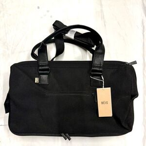 BEIS The Weekender Travel Bag Black